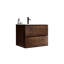 Meuble-lavabo flottant mural avec lavabo Cohron