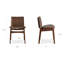 Chaise en cuir pleine fleur Oliva-129452571