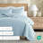 Simply Soft™ Double Brushed Microfiber Square Pattern Quilted Coverlet Set-1127820741-1127820743