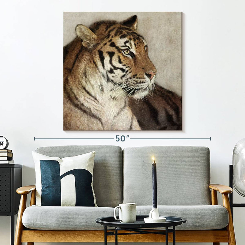 Tigre de Brampt, H 33 po x l 33 po