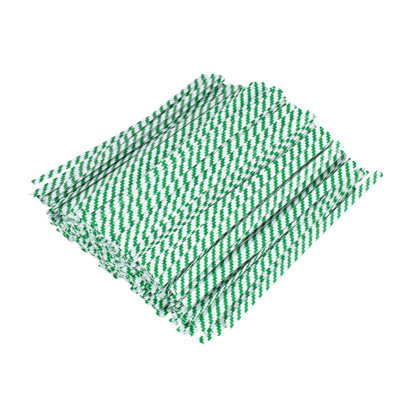 Restaurantware Twist Ties 5000 Pack of 4-Inch Reusable Paper Bag Ties Laminated Gripping Strong Green Flush-Cut Bread, Candy, Coffee, Cookie, Bakery Bag, Party, Gifts, Cake Pops, Packaging
