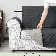 Polyester Box Cushion Sofa Slipcover