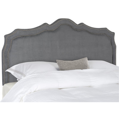 Dehaven Upholstered Metal Panel Headboard by House of Hampton