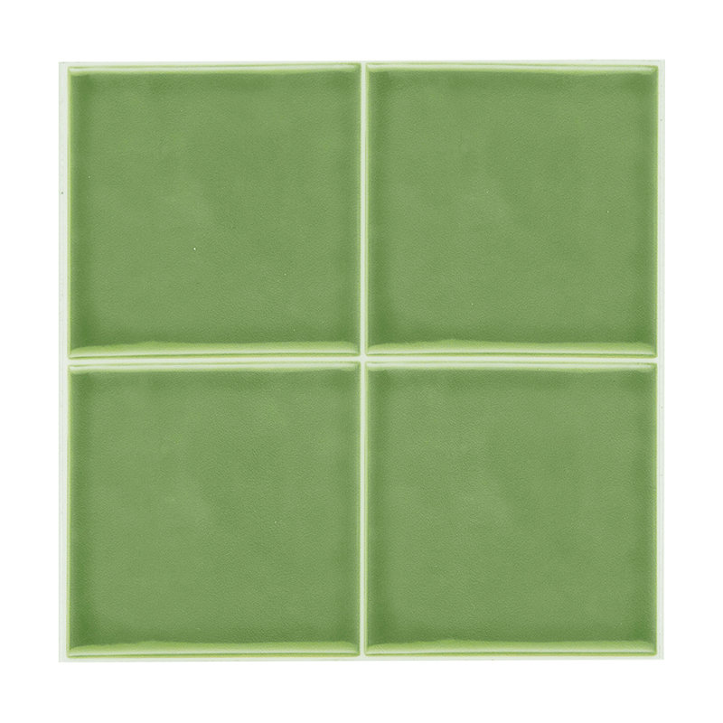 30Pcs Self-Adhesive Thick Wall Tile Stickers, Green