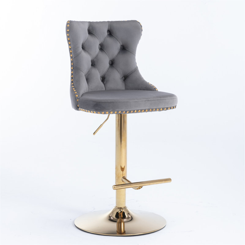 Chaise de salle à manger, Argent argent, Gris clair