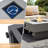 Outdoor Square Steel Fire Pit Table-997283572