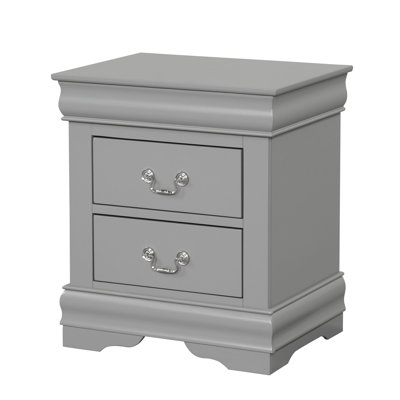 Extula 2-Drawer Nightstand by Enitial Lab