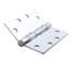 Charnière à roulement à billes carré carrée 4,5 po x 4,5 po avec goupille non amovible - ensemble de 3-14071309