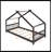 Twin Size House Bed with Sturdy Wood Frame, Playful Design for Kids Rooms, Durable and Imaginative Sleeping Solution-533807893-533807891
