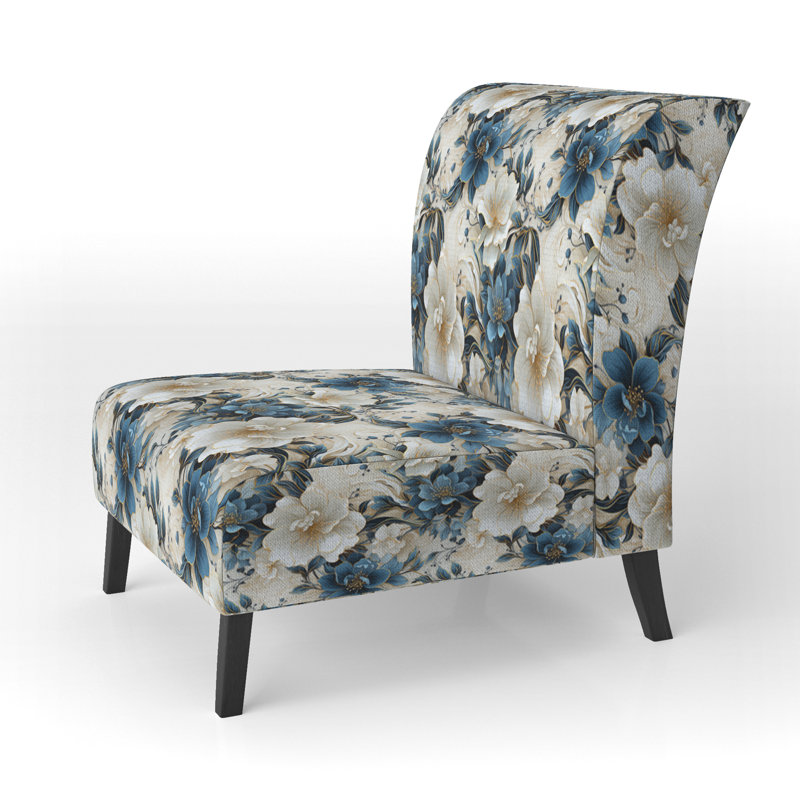 Fauteuil de chambre rembourré Estebon Oriental Elegance