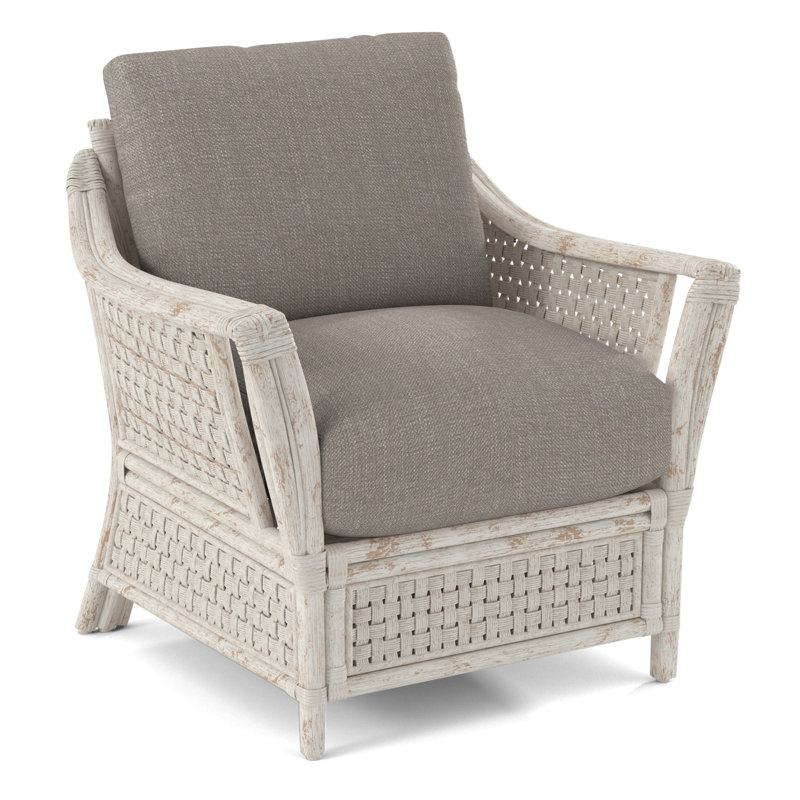 Fauteuil Boca, Performance de Crypton en pierre; 0884-83, Blanc antique givré