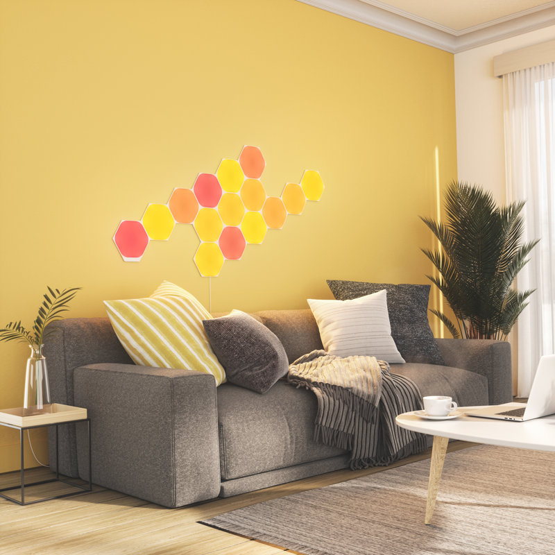 20" LED Lighted Art Glass