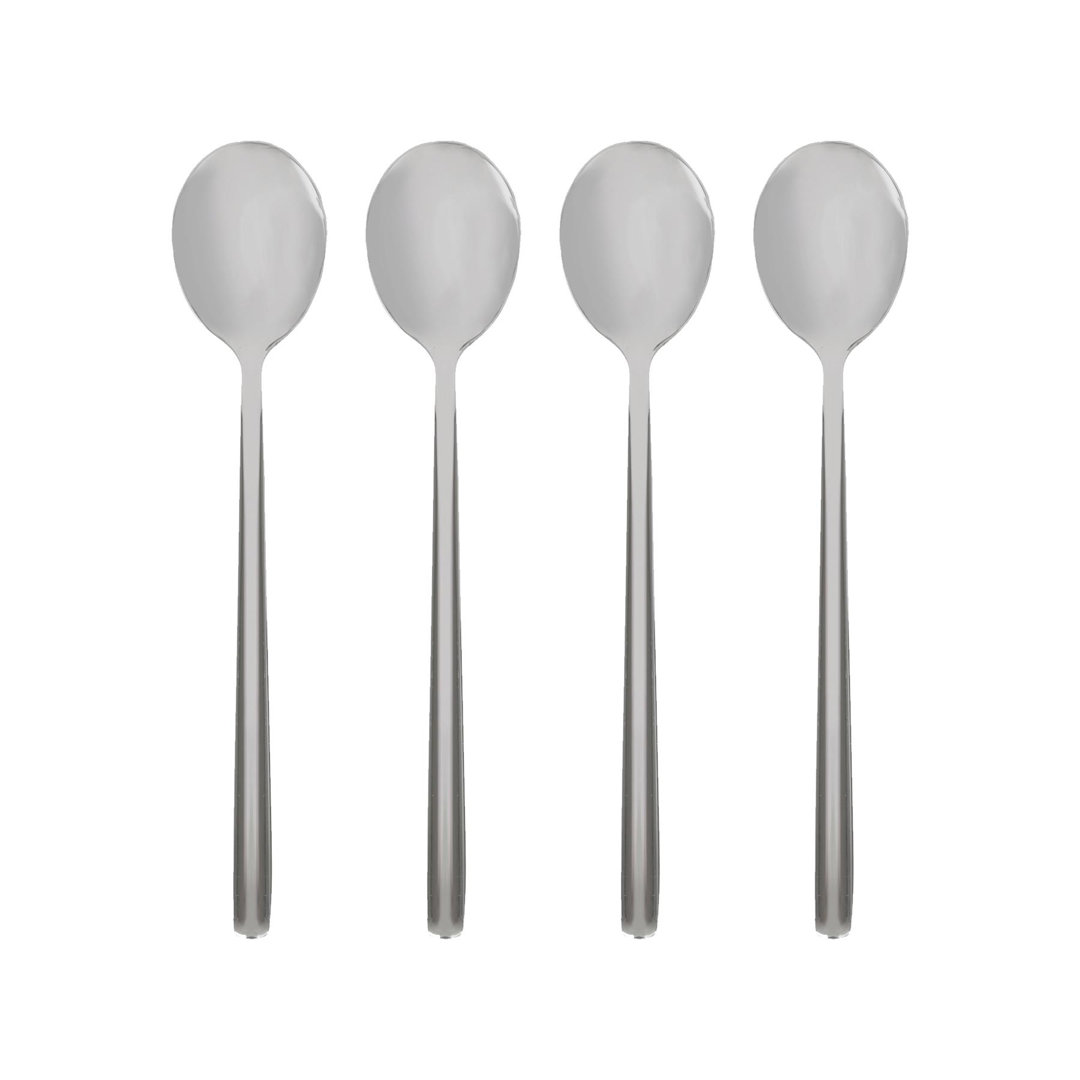 Argon Tableware Silver 14.5Cm Stainless Steel Teaspoons - Pack Of 4 - Image 3
