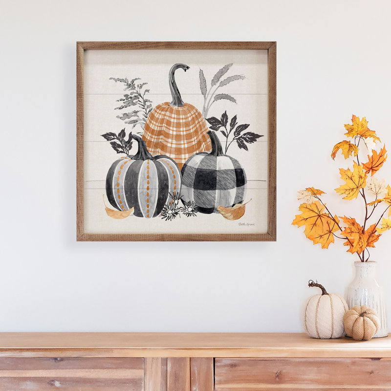 «Harvest Classics III Pumpkins» par Beth Grove, H 16 po x l 16 po