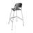 Beige Bar Stool with Wooden Seat