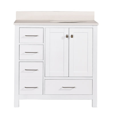 Meuble-lavabo simple 36 po