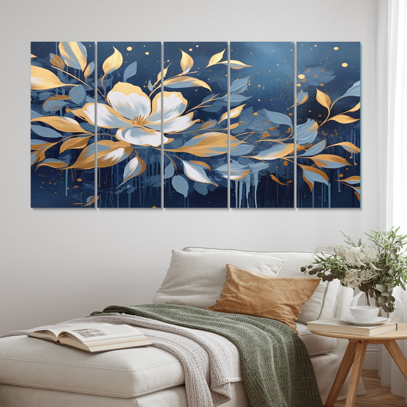Ensemble de 5 décorations murales
