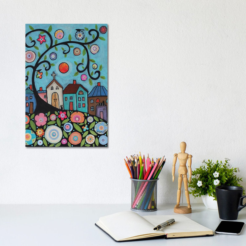 Church Cat 1 Piece Wrapped Canvas Painting, 30.48cm H x 20.32 cm W x 1.905 cm D