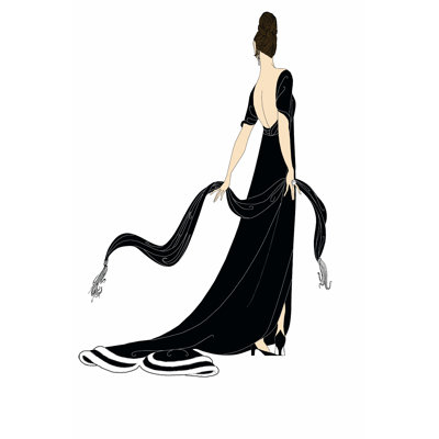 Sophisticated Ladies IV 1 Piece Wrapped Canvas Wall Art