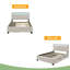 Grand lit plateforme tapissier avec structure à DEL, lit gigogne simple TG et 2 tiroirs, tissu en lin-1376126937