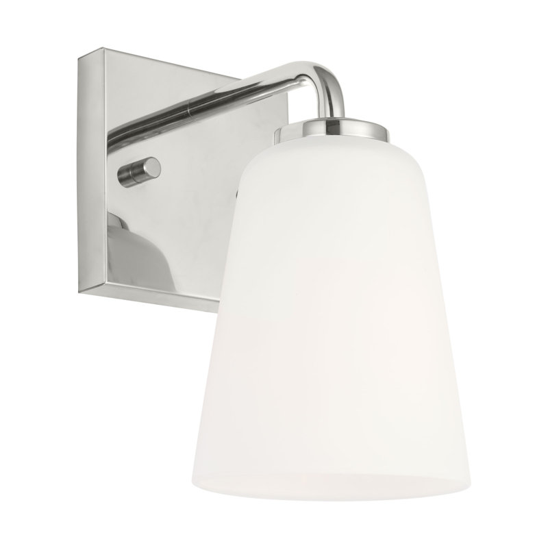 Petit meuble-lavabo Miles de génération Lighting , Chrome, Blanc