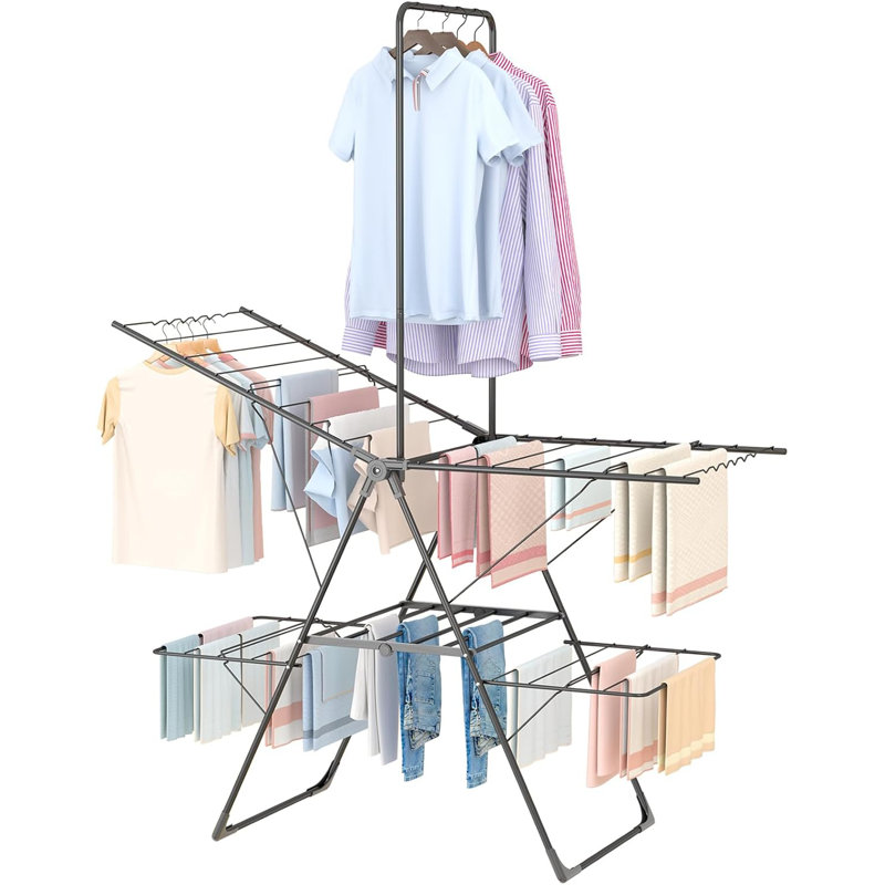 Metal X-Frame Drying Rack