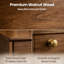 Table de chevet 2 tiroirs Mid-Century-382744886