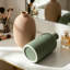 Ensemble de 4 vases modernes en céramique, vases décoratifs aux tons neutres pour décor de maison, style minimaliste campagnard et vases de fleurs de style bohème pour centre de table de cheminée
