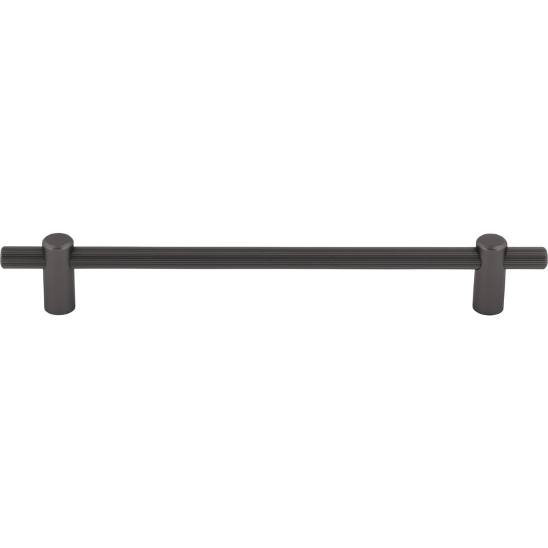 Dempsey Bar Pull, Ash Gray, 7 9/16" Center To Center