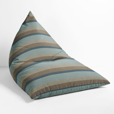 Large Sunbrella Outdoor Friendly Bean Bag Lounger by Dovecove