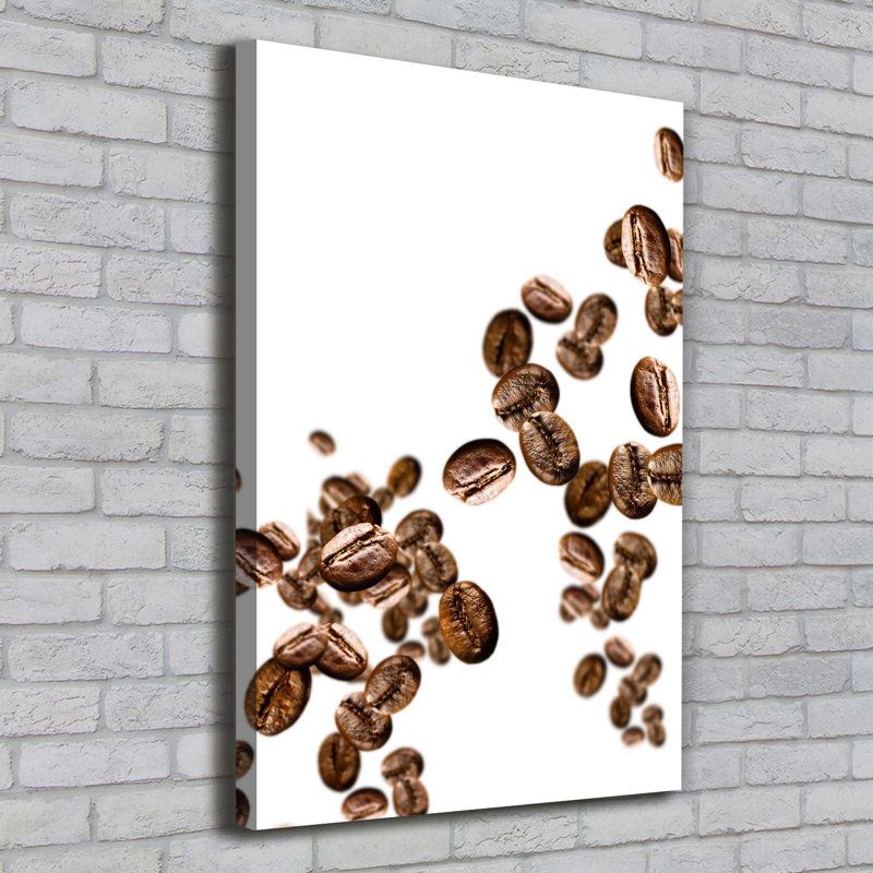 Coffee Beans - Wrapped Canvas Print