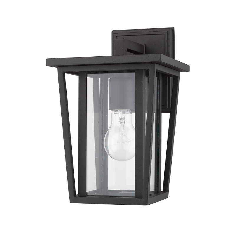 Amreet Aluminum Wall Light, Black