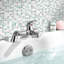Chico Bathroom Roman Tub Faucet Bath Filler with Diverter