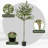 70.8'' Faux Olive Tree Tree in Pot-717596445