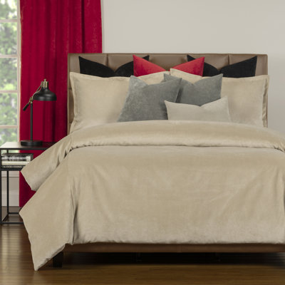 Ensemble de velours mat avec housse de couette et ensemble d'inserts par Siscovers