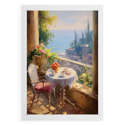 FLORAL Series DCCXLII -Canvas Print Only - NOT FRAMED