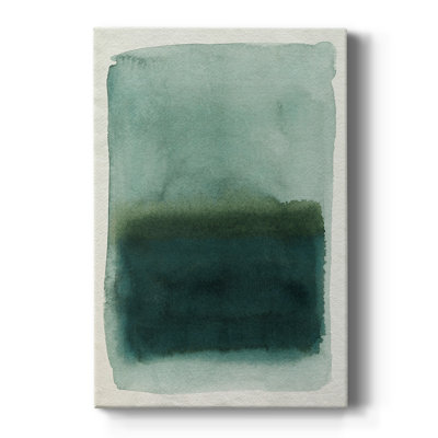 Sea Glass Windowpane II - peinture sur toile tendue