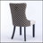 Luxurious Velvet Upholstered Dining Chair Set With High Backrest And Solid Wood Legs, Offering Superior Comfort And Elegant Style.-1195124501