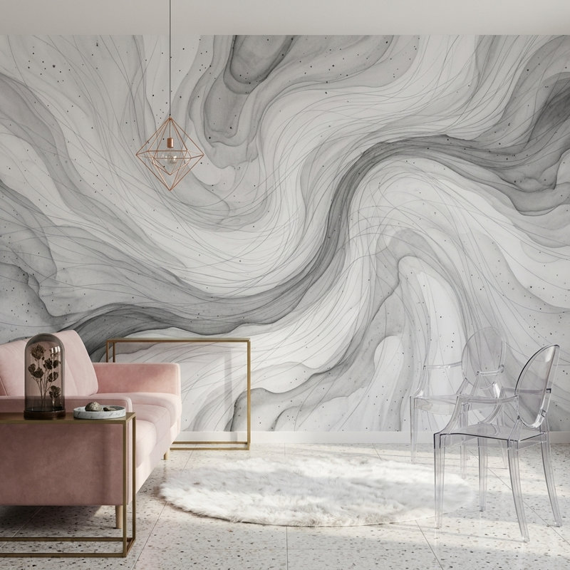White Background Wallpaper Clean Backdrop Light Base Removable Wall Decor, Textured Non-Pasted, 200"x120"