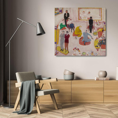 "Studio Party" par Florine Stettheimer - Art mural sur toile tendue avec châssis