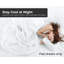 Ensemble de 2 ensembles de literie Royale Linens | Feuilles supérieures | Microfibre douce | Résistant aux taches | pour table de massage dortoir hôpital | Vendu séparément-114493005-114493001