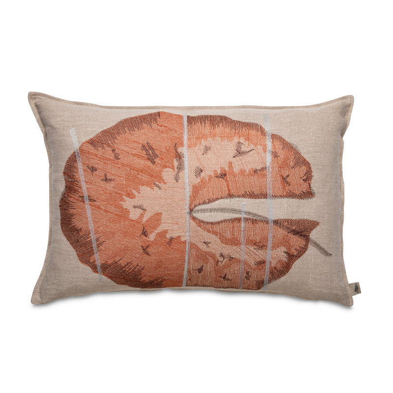 Okavango - Embroidered, Natural/Rust