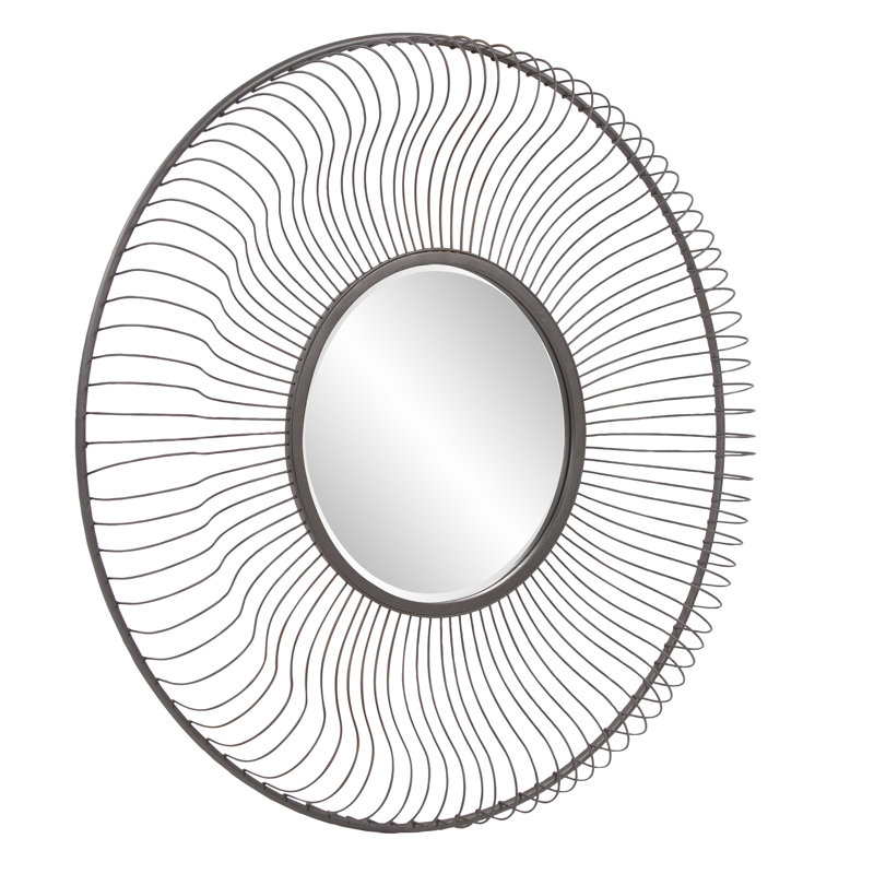 Metal Round Mirror