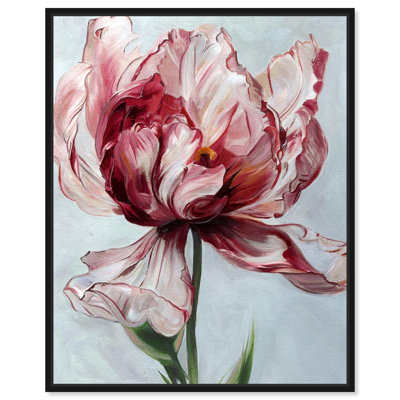 «Doll Memories - Beautiful Reds Flower», reproduction d'art sur toile par Art Remedy