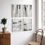 "Décor abstrait texturé noir et blanc", 4 pièces-101520260-101520264