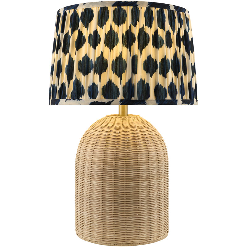 Kulick Kenza Table Lamp, Natural Brown