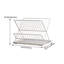 Adjustable Countertop Dish Rack-410644439