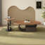 Ensemble de tables basses ovales Light Luxury-667756376-667756375