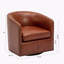 Fauteuil demi-tonneau pivotant de 28,5 po Gatwick-115893275