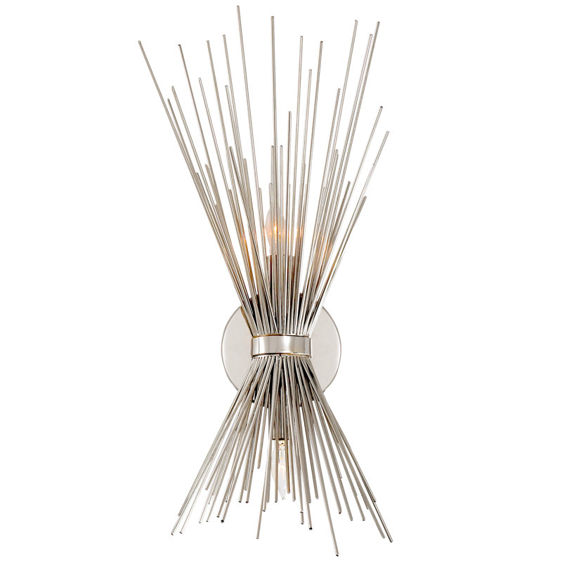 Kelly Wearstler Strada Small Sconce, Polished Nickel